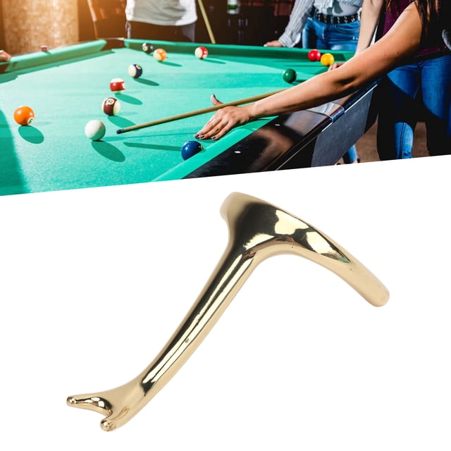 Pool Cue Bridge Head, Firm Fixing Billiard Cue Rack Bridge Head Aluminum Alloy Practical Stable Great Hardness for Gym
