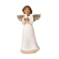 thumbnail image 3 of Estatua de ángel, figura de resina, figura de querubín de escritorio, escultura que sostiene una paloma, decorativa para pasillos de año Nuevo,, 3 of 9
