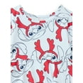 thumbnail image 4 of Stitch Toddler Girls Allover Print Dress with Long Sleeves, Sizes 12M-5T, 4 of 8