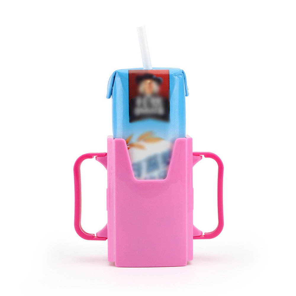 Retractable Adjustable Water Cup Holder Plastic Safety Baby Child Juice