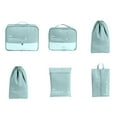 thumbnail image 2 of Packing Cubes For Travel,6 Set Luggage Organizers With Shoe Bag,Electronics Bag,Cosmetics Bag,Compression Cells,Accessories Bags With Lightweight Fabric, 2 of 6