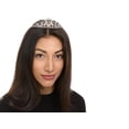 thumbnail image 2 of Allure Rhinestone Tiara - Rounded, 2 of 7