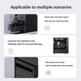 thumbnail image 4 of Adaptateur de Montage SSD HDD 2.5 Pouces vers 3,5 Pouces Support de Disque Dur pour PC Ordinateur, 4 of 6
