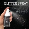 thumbnail image 5 of Glitter Spray for Hair and Body, Long-Lasting Body Shimmer Spray Silver Glitter Hairspray for Clothes, Stage, Festival Rave and Makeup Prom, 5 of 5