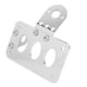 thumbnail image 3 of Soporte de Placa de Matrícula de Montaje Lateral Acero Inoxidable Soporte de Luz Trasera para Lámpara Trasera Fácil Instalación Compatible con Motocicleta Cruise Prince ANGGREK  Otros, 3 of 8