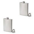 thumbnail image 4 of QualitChoice 4 5 6 7 8 10 Flacon d'Alcool de Hanche en Acier Inoxydable + Entonnoir 8 oz 2Set, 4 of 6
