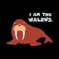 thumbnail image 3 of CafePress - I Am The Walrus Pajamas - Men's Dark Loose Fit Cotton Pajama Set, 3 of 7