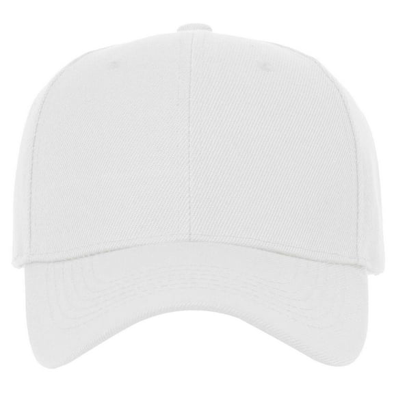 Plain BASEBALL CAP Basic Adjustable Solid Mesh Trucker Summer Sport Hunting Hat (7fc053_White)