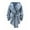 BU2, variant on Waisted Denim Windbreaker Long Sleeve Denim Jacket Women Coats Cardigan Mid-Length Cape Stylish Classic Clothes