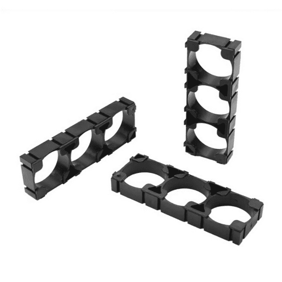 150Pc 21700 Lithium Cell Triple Battery Holder Bracket Battery Pack Bracket for DIY Fixed Battery 21.7mm Hole Dia