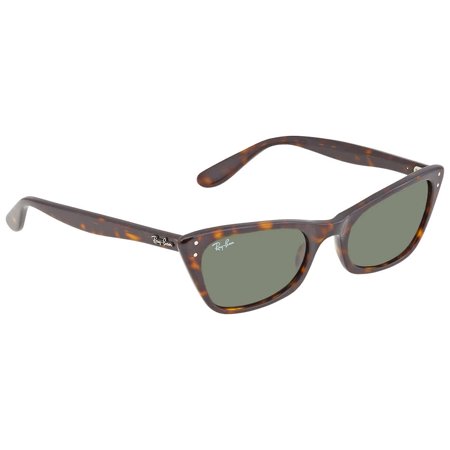Ray Ban Lady Burbank Green Cat Eye Ladies Sunglasses RB2299 902/31 52