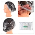 thumbnail image 3 of 2x Casquillos de Desechables Del Procesamiento Del cabellero Del Hotel Del Viaje Del 100pcs jinwen Gorros de ducha desechables, 3 of 8