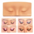 thumbnail image 1 of Oubit Silicone Face Eye Makeup Practice Board,Silicone Face Eye Makeup Face Painting Makeup Practice Board Makeup Practice Training Built for Professionals, 1 of 6
