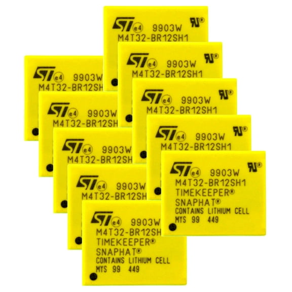 10x M4T32-BR12SH1 Battery Compatible with Unipower B11635, 1006005, 582059,