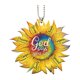 thumbnail image 1 of Adornos colgantes Lemononstore, decoraciones de girasol, adornos acrílicos para coche, accesorios para mochilas, decoraciones navideñas para el hogar, adornos colgantes, 1 of 5