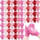 thumbnail image 1 of Guantes de baño exfoliantes, 90 unidades, doble cara, color rosa, 1 of 6