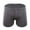 Dark Gray, variant on UVEASISHA Comfort Boxer Briefs for Men Breathable Cotton Underwear Solid Color Base Layer Underpants Everyday Wear Fathers Day Gifts Red XXL