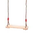 thumbnail image 2 of Wood Swing, Multi-strand Knitting Rope Wear-resistant Swing, For Gift Adults Home Children Large, 2 of 8