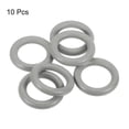 thumbnail image 3 of Unique Bargains 10Pack 55mm(2.2-inch) Wood Rings, Natural Smooth Colorful Wood Circles, Dark Gray, 3 of 4