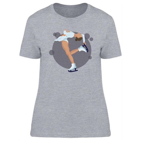 Skating Girl Athlete Design T-Shirt Women -Image by Shutterstock, Female Small