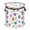 Bright Colors, variant on Pop-Up Collapsible Laundry Hamper With Zippered Lid Dual Handles 50L Lavender Fields