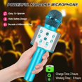 thumbnail image 3 of Fun Toys for 4-15 Year Old Girls, Handheld Karaoke Microphone, 3 of 7