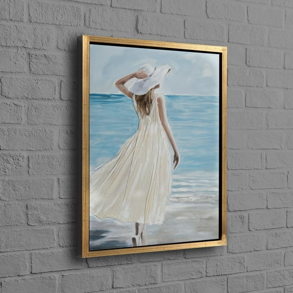 Modern 3D Lady Wall Art Featuring a Woman in a White Dress Ideal as a Personalized Wedding Gift for Couples