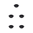 thumbnail image 2 of Freidora de aire Yuarrent olla Cocina Reutilizable Antiadherente resistente al calor Negro 5Conjunto, 2 of 6
