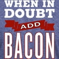 thumbnail image 3 of CafePress - Add Bacon T Shirt - Mens Tri-blend T-Shirt, 3 of 4