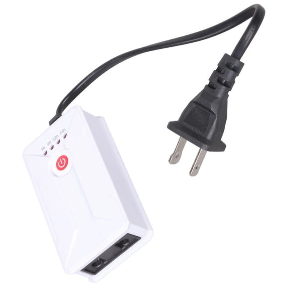 Automatic Cycle Timer Outlet 110V 220V For Christmas Lights Fan Aquariums With 4 Time Setting 3h 6h 12h 24h