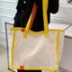 thumbnail image 3 of Sywqhk Bolso De Hombro De Lona De Color De Moda Para Mujer, Bolsos Grandes Informales (Amarillo) Sywqhk Para estrenar, 3 of 9