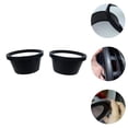 thumbnail image 2 of 2Pcs Car Speaker Cover Black Square for Rainy Weather 6.5 Inch, 2 of 8