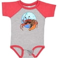 thumbnail image 3 of Inktastic Fun Fiddler Crab with Violin and Mustache Boys or Girls Baby Bodysuit, 3 of 5