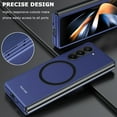 thumbnail image 4 of Compatible Magnetic Case for Samsung Galaxy Z Fold 5 Case Compatible with Magsafe,Shockproof Protective Ultra-Thin Phone Case for Galaxy Z Fold 5 Phone Case,Cute Samsung Z Fold 5 Case Slim Blue, 4 of 13