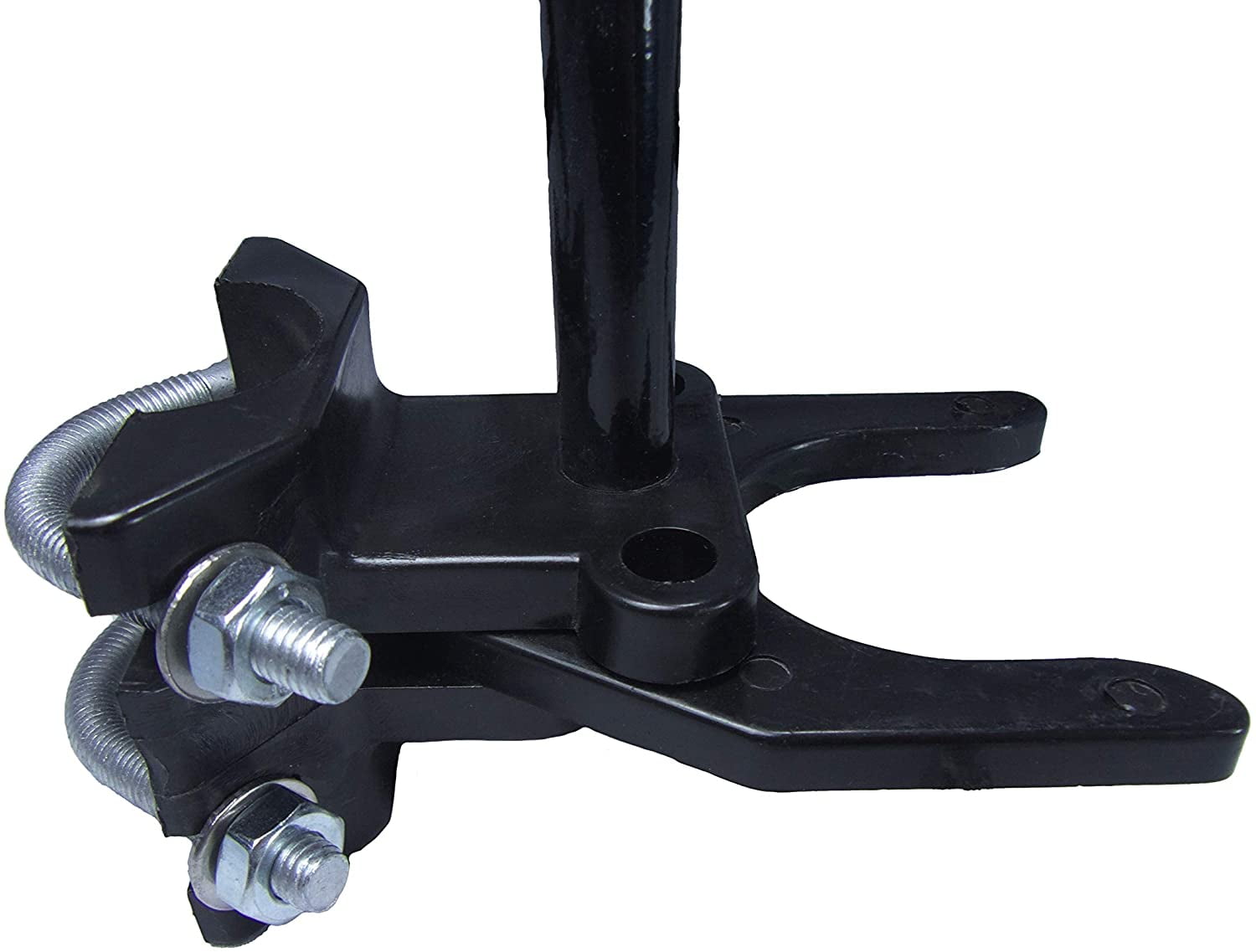 Auto Pool Latch Chain Link Child Safety Pool Latch 1-3/8" x 2-3/8" Push Style Pool Latch - 13/8" Gate Frame - 23/8" Post