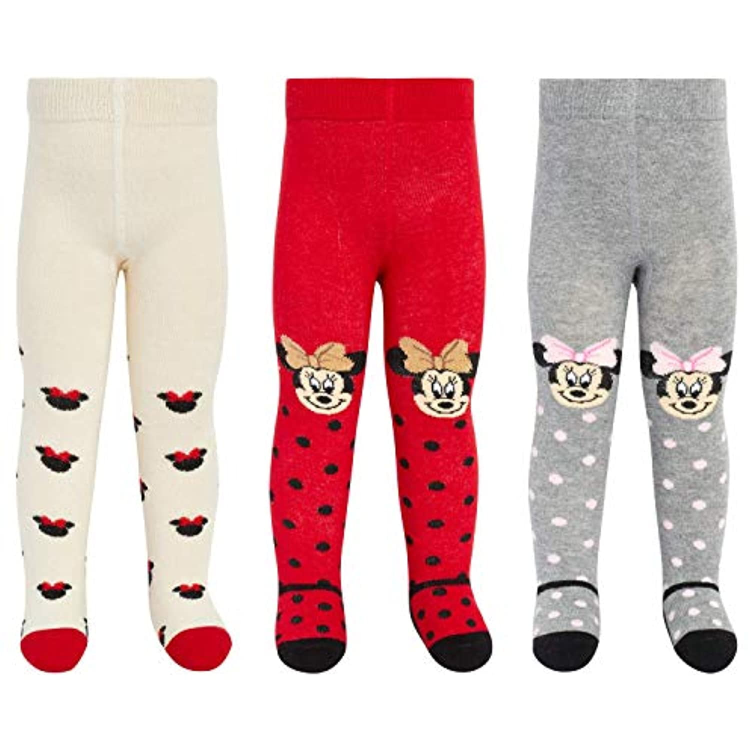 Girls Disney Minnie Mouse Leggings All Over Classic Dots On Leggings 