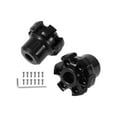 thumbnail image 1 of 13.5mm Motorcycle Slider Frame Aluminum Alloy Wheel Fairing Protection Crash Pad Protector Guard 53mm 48mm Screws Hex Key Black 1 Set, 1 of 7