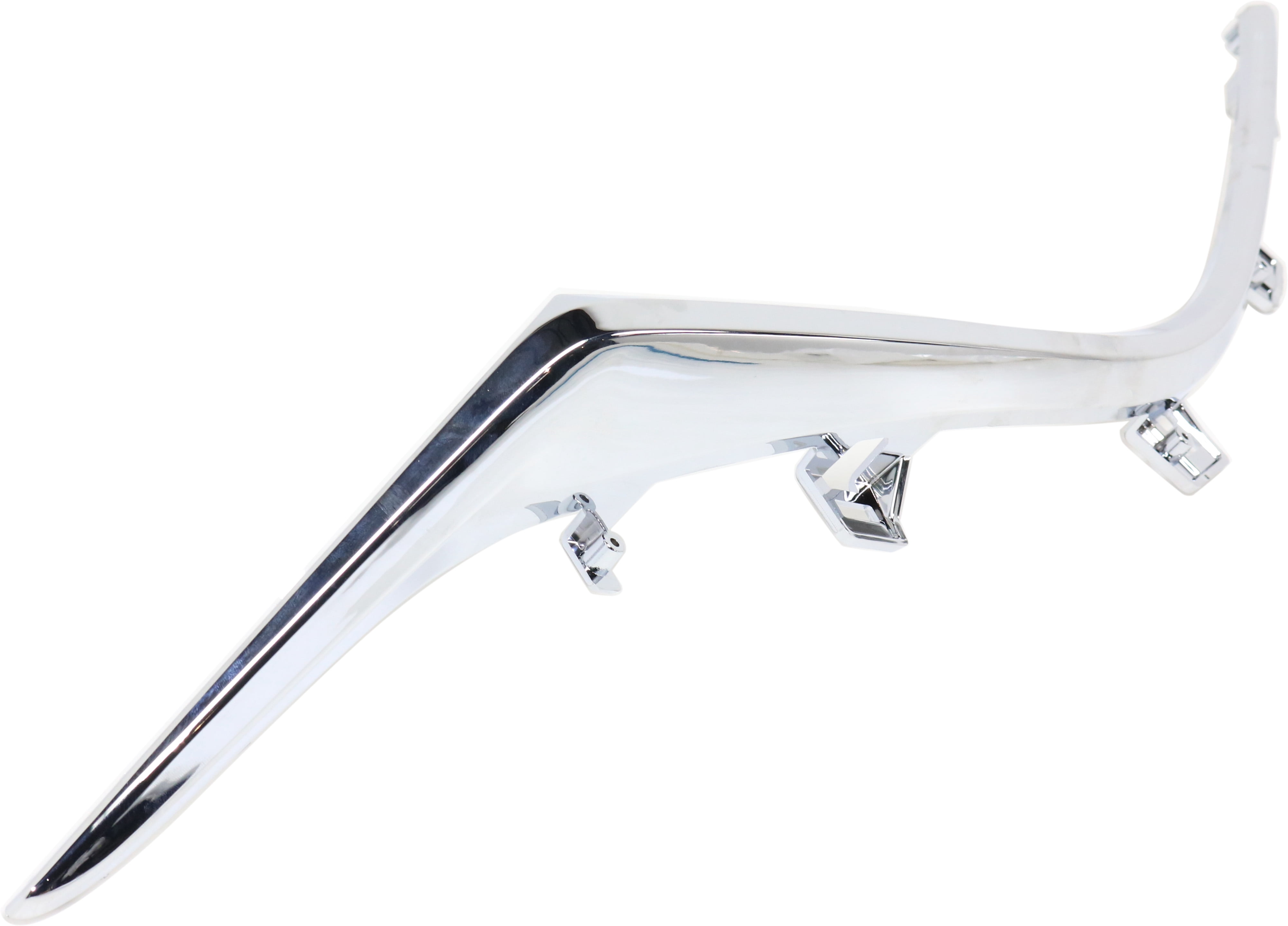 Grille Trim Compatible with 2014-2016 Mazda 3 Sport Right Passenger Chrome