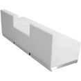 thumbnail image 2 of HERCULES Alon Series Melrose White LeatherSoft Reception Configuration, 3 Pieces, 2 of 6
