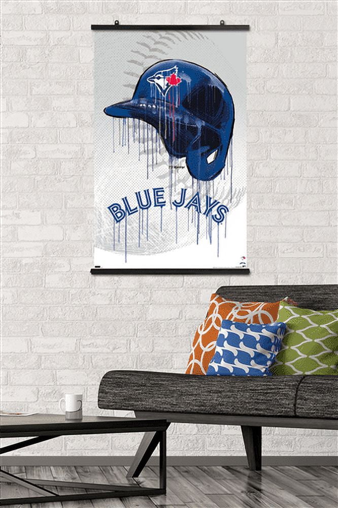 MLB Toronto Blue Jays - Drip Helmet 22 Wall Poster, 22.375" x 34"