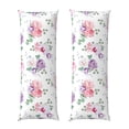 thumbnail image 1 of Saiise Rose Flower B Print Pillow Cover - Super Soft Microfiber 20x54 Body Pillow Case - Envelope Closure, Wrinkle, Stain Resistant Body Pillow Cover, 1 of 7