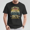 thumbnail image 2 of 1973 Motorcycle Limited Edition Graphic T-Shirt for Men – Vintage Retro Biker Tee, Classic Motorbike Rider Shirt, Cool Casual Outfit Gift for Motorcycle Enthusiasts, 2 of 3