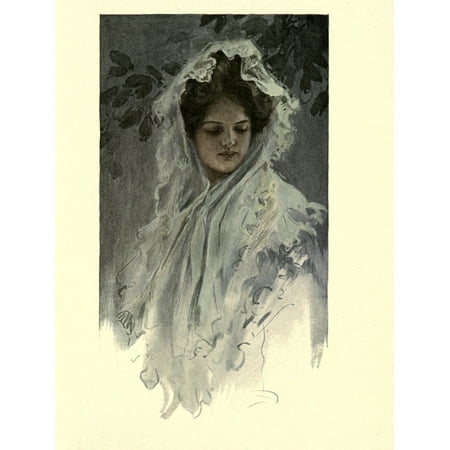 A Dream Of Fair Women 1907 Grace Poster Print By Harrison Fisher 18 X 24 Walmart Com Walmart Com