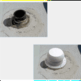 Vent Air Exhaust Fan Mushroom Head Shape RV Roof Ventilation Cap for
