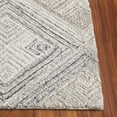 thumbnail image 4 of SAFAVIEH Micro-Loop Gayle Geometric Area Rug, Natural/Grey, 9' x 12', 4 of 11