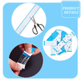 thumbnail image 4 of 16 X Wig Pieces Front Lace Wig Tape Double Sided Waterproof Lace Wig Tape for Wigs Mopped Wigs Hair Extension Pieces, 4 of 8