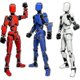 thumbnail image 1 of T13 Action Figure Titan 13 Action Figure Robot Action Figure3d Printed Action 26s, 1 of 5