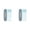 2 Set, variant on Nose Trimmer,3Pcs Nasal Hair Cutter Set Double Sided Nose Hair Cutter Portable 360° Rotating Manual Nose Hair Trimmer for Men and Women(1 Set)