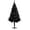 Black, variant on 5ft Red Tinsel Christmas Tree - Sparkling Xmas Tree for Home, Office, Party - Folding Artificial Holiday Decor