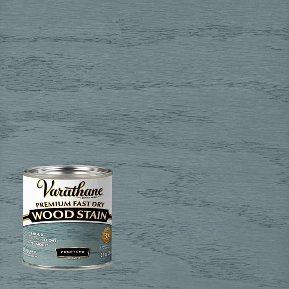 Fogstone, Varathane Premium Fast Dry Wood Stain-370871, Half Pint